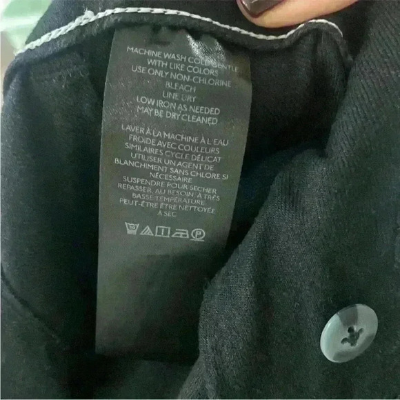 The Colette Cropped Wide-leg Pants Linen edition size 27 - Picture 5 of 6